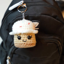 Load image into Gallery viewer, Keychains in Crochet Cupcakes