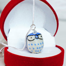 Load image into Gallery viewer, Silver Plated Wisdom Owl Necklace