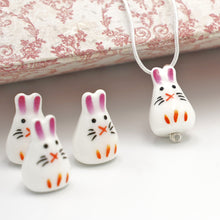 Load image into Gallery viewer, lucky bunny necklace