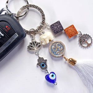 Triple Protection Keychain