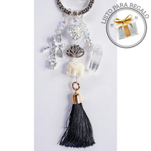 Load image into Gallery viewer, Elegant Elephant Quartz Keychains